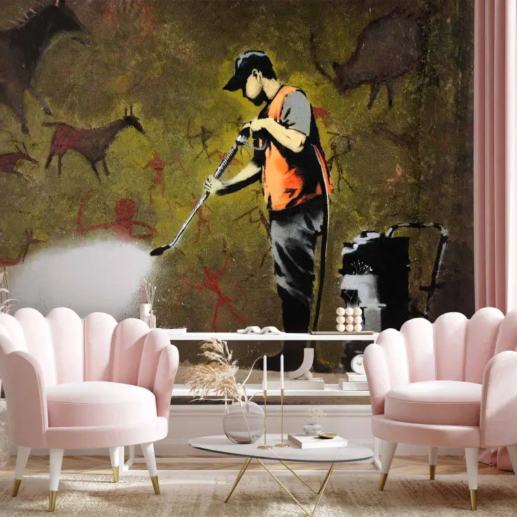 Pintura rupestre Banksy