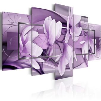 Cuadro decorativo Purple Wave