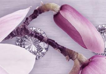 Cuadro decorativo Magnolia violeta