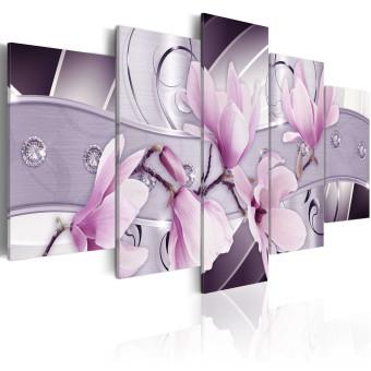 Cuadro decorativo Magnolia violeta
