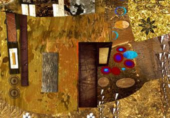 Cuadro decorativo Klimt inspiraciones - Beso