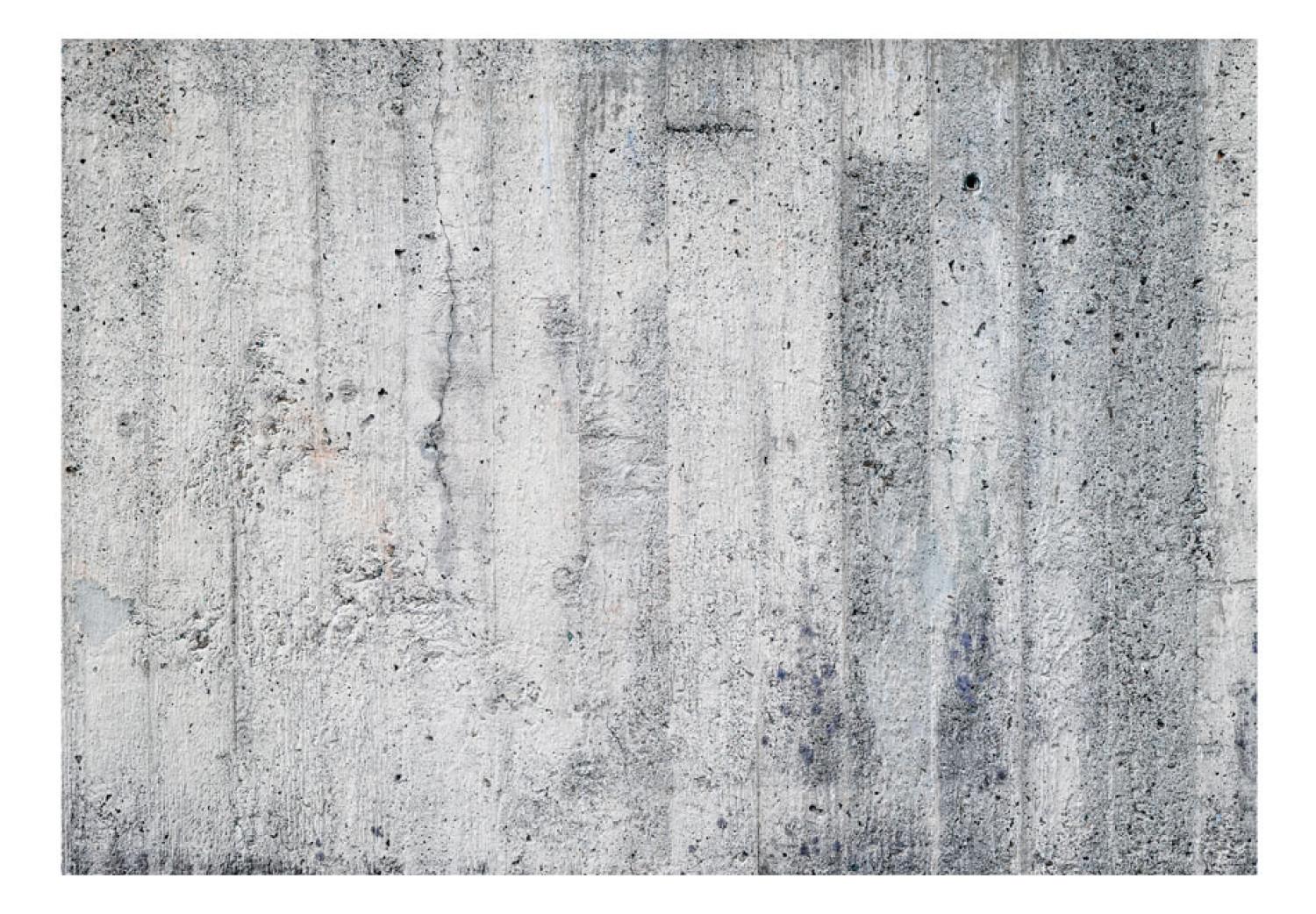 Fotomural decorativo Motivo arquitectónico urbano - fondo monocromo con textura de concreto