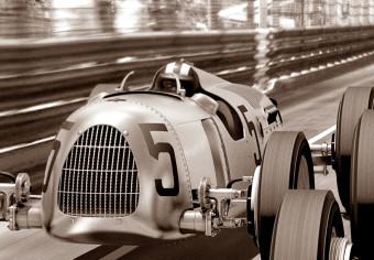 Cuadro decorativo Vintage Cars Race
