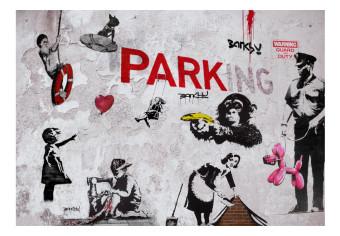 Fotomural a medida [Banksy] Graffiti Diveristy
