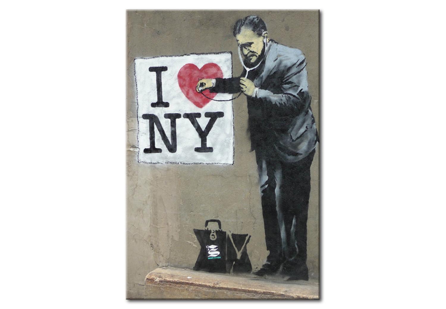 Cuadro moderno I Love New York by Banksy