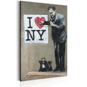 Cuadro moderno I Love New York by Banksy