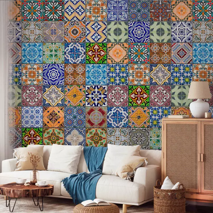 Papel de pared Mosaico colorido