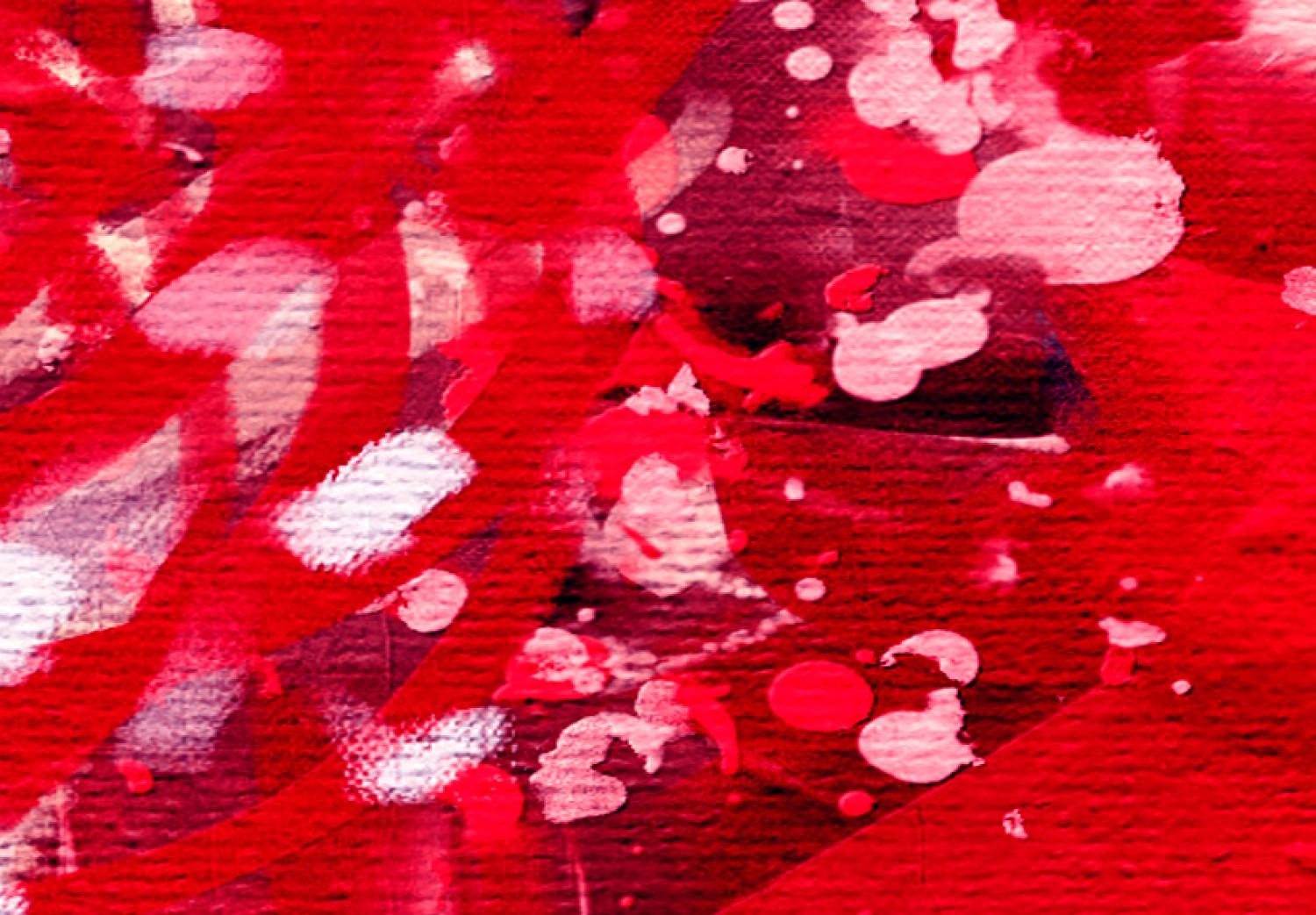 Cuadro decorativo Crimson Flowers