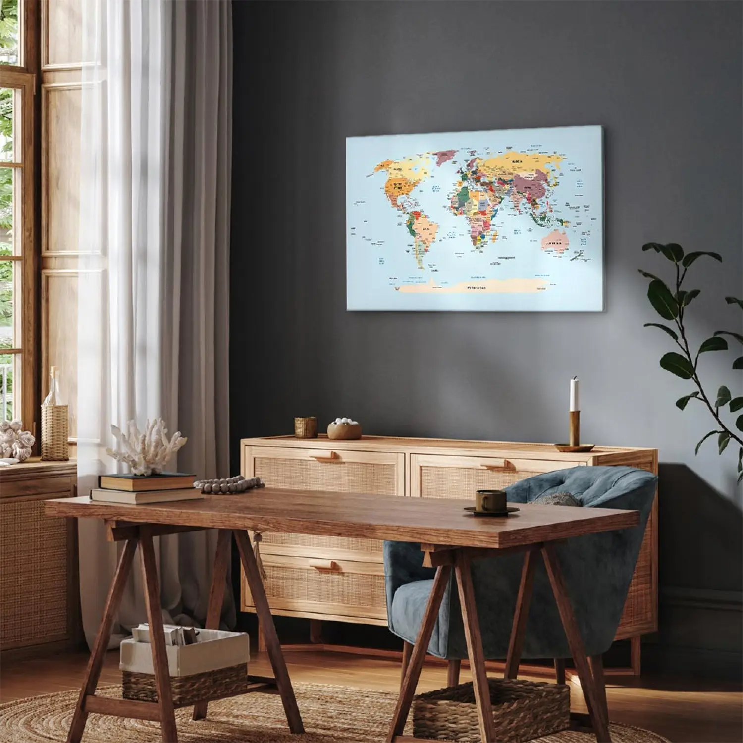 mapas del mundo con nombres de paises y ciudades