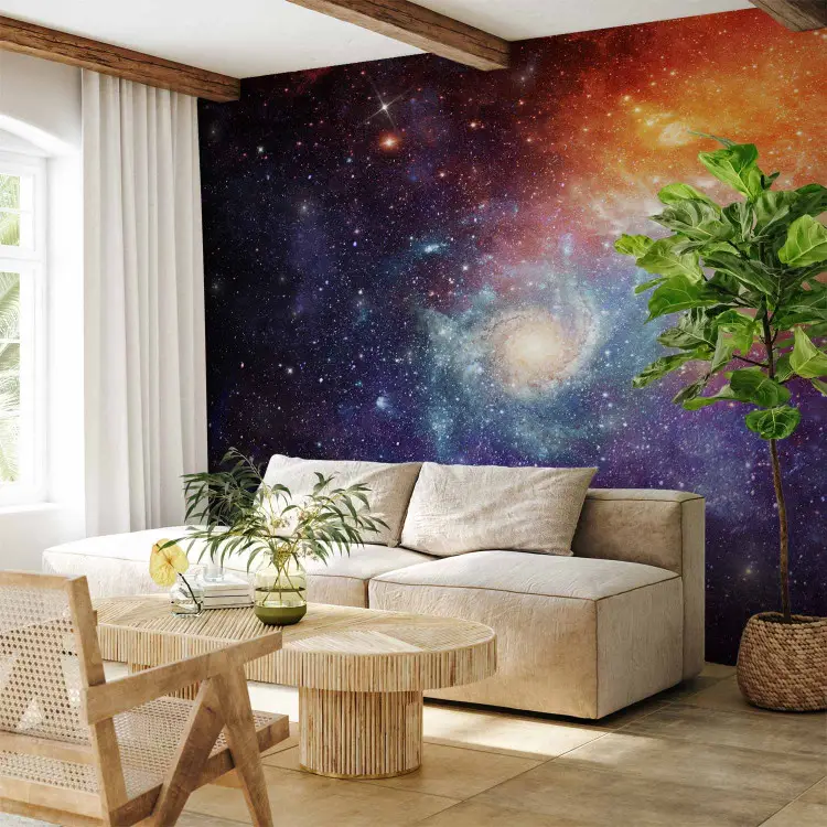Galaxia - espacio lleno de estrellas brillantes