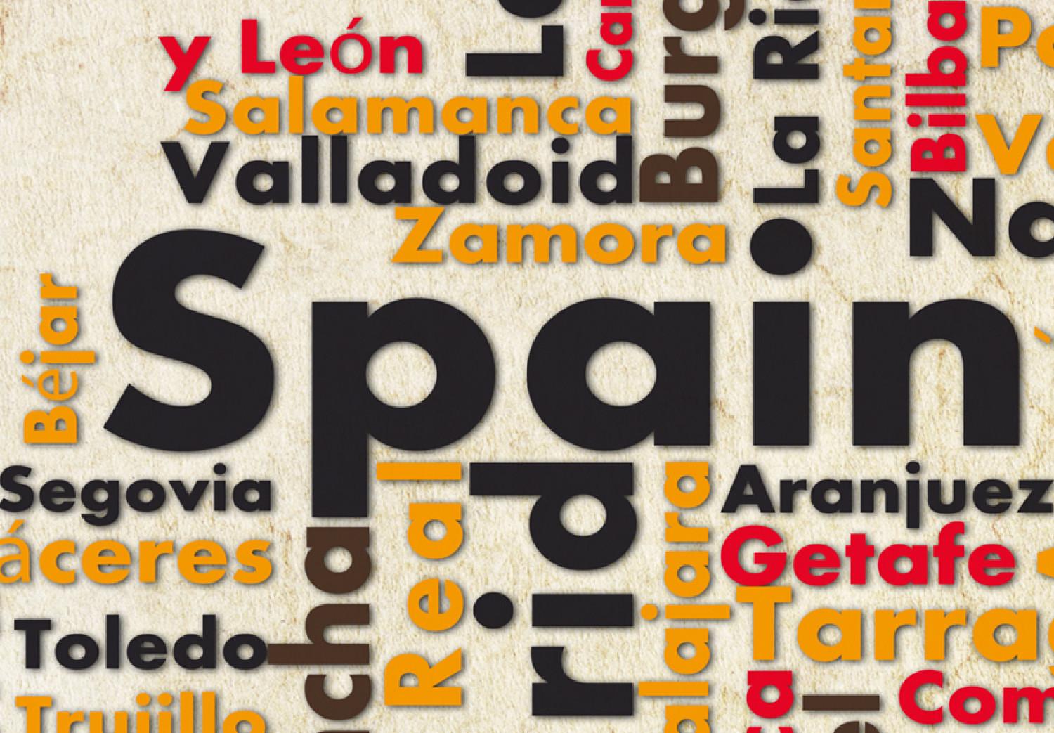 Cuadro moderno Spanish Cities (ES)