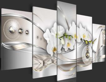 Impresión en metacrílato Baile perla de la orquídea [Glass]