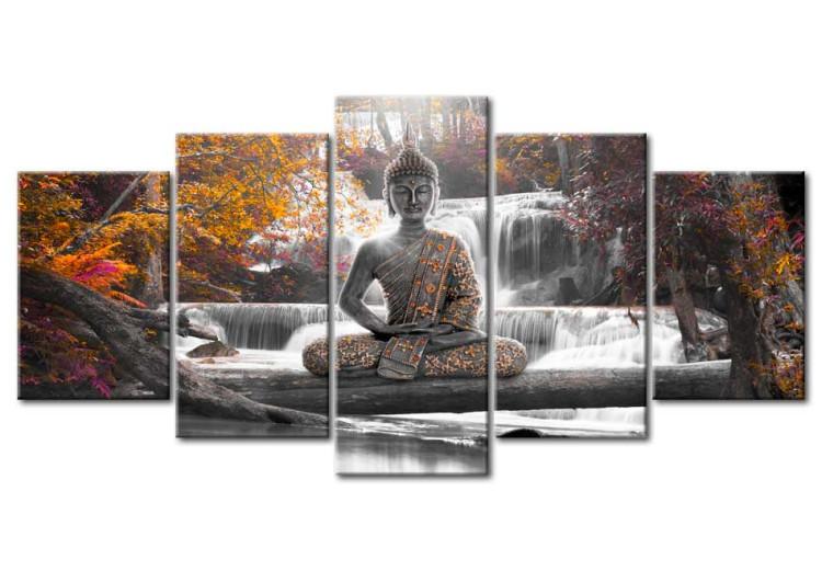 Cuadro acrílico Autumnal Buddha [Glass]