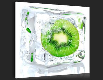 Sobreimpresión en vidrio acrílico Frozen Kiwi Fruit [Glass]