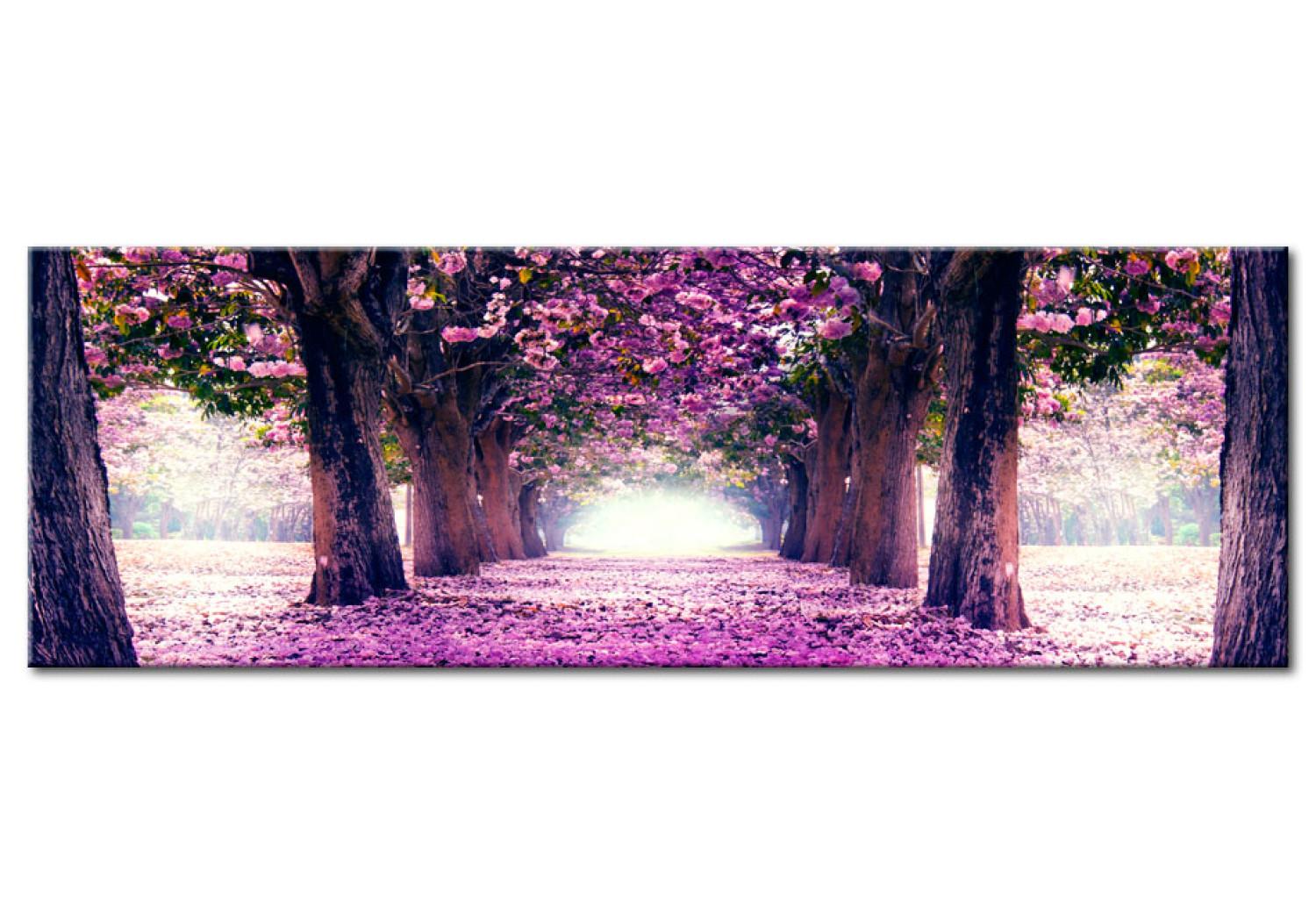 Cuadro decorativo Paz del otoño violeta