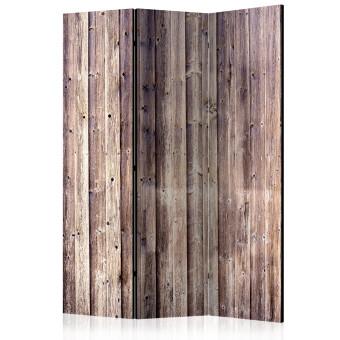 Biombo barato Encanto de la madera - textura de tablas de madera claras marrones