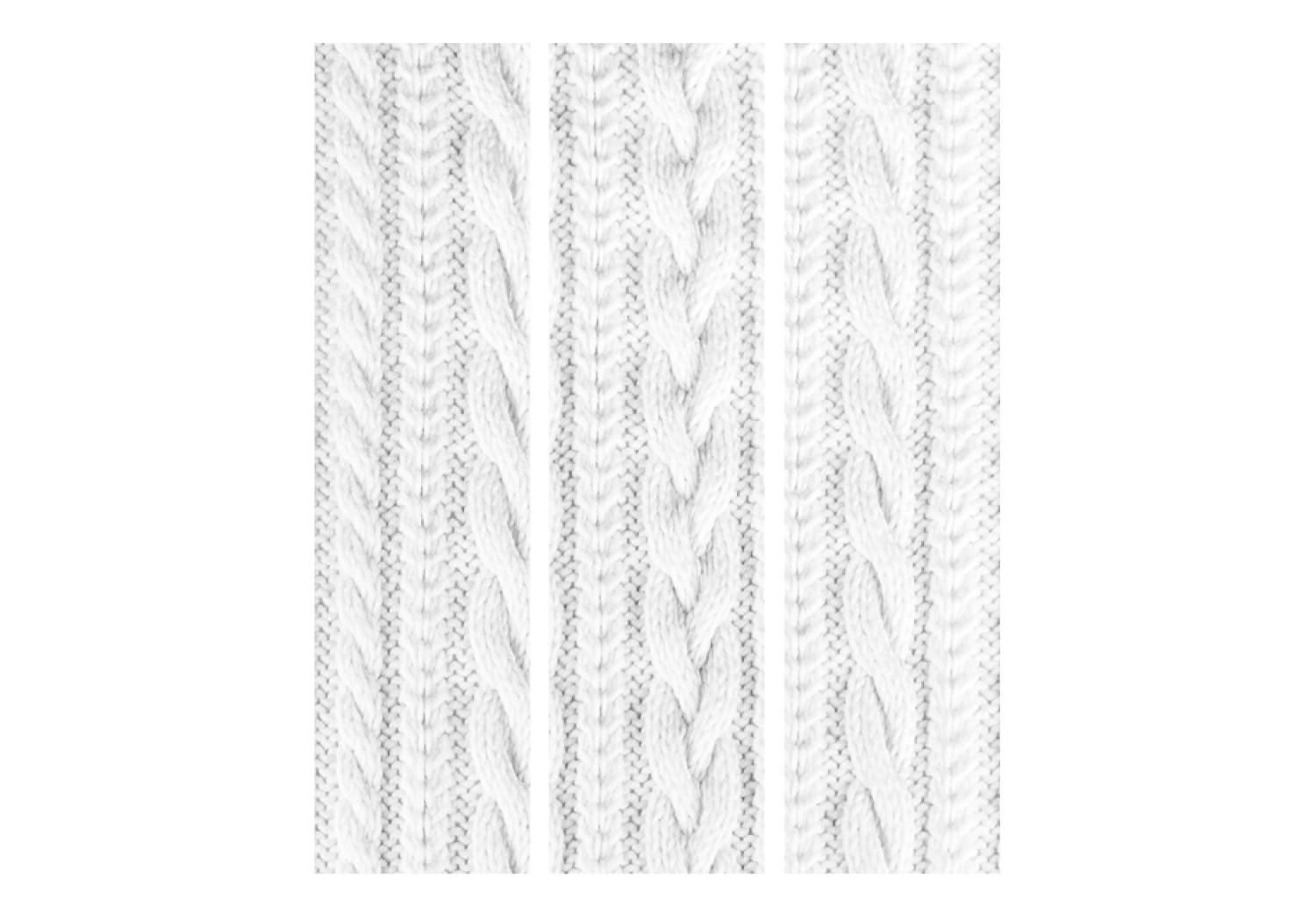 Biombo White Knit [Room Dividers]