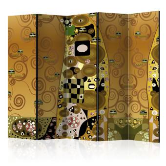 Biombo original Geometría arte II - estilo Klimt
