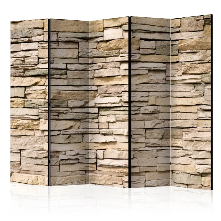 Piedra decorativa II - textura beige de azulejos de piedra