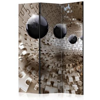 Biombo decorativo Golden Jigsaw [Room Dividers]