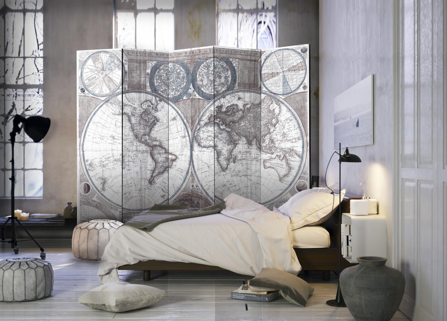 Biombo Terraqueous Globe [Room Dividers]