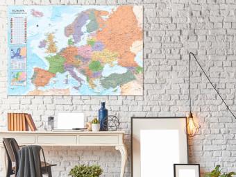 Decoración en corcho World Maps: Europe [Cork Map]