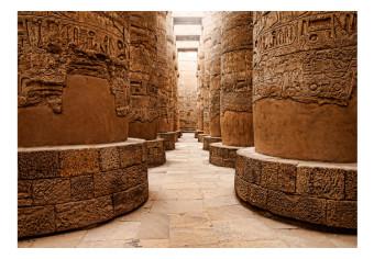 Fotomural Templo de Karnak Egipto - arquitectura antigua en piedra