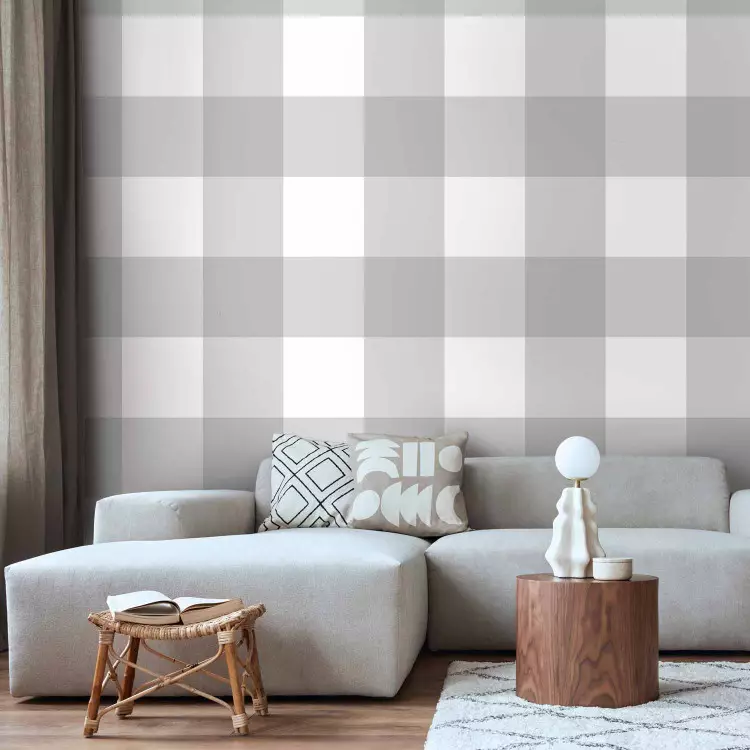 Papel decorado Check Pattern: Grey