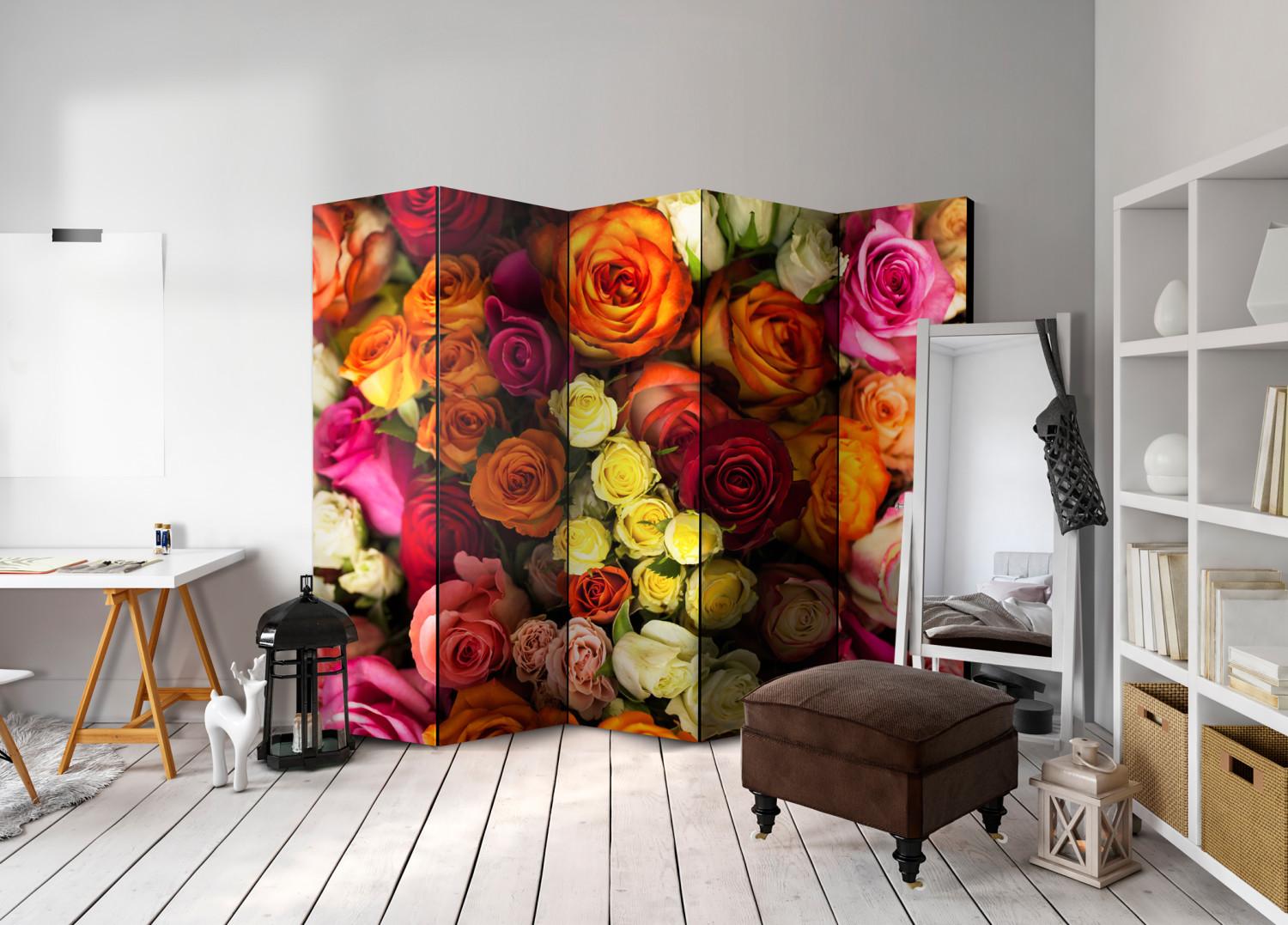 Biombo barato Bouquet of Roses II [Room Dividers]
