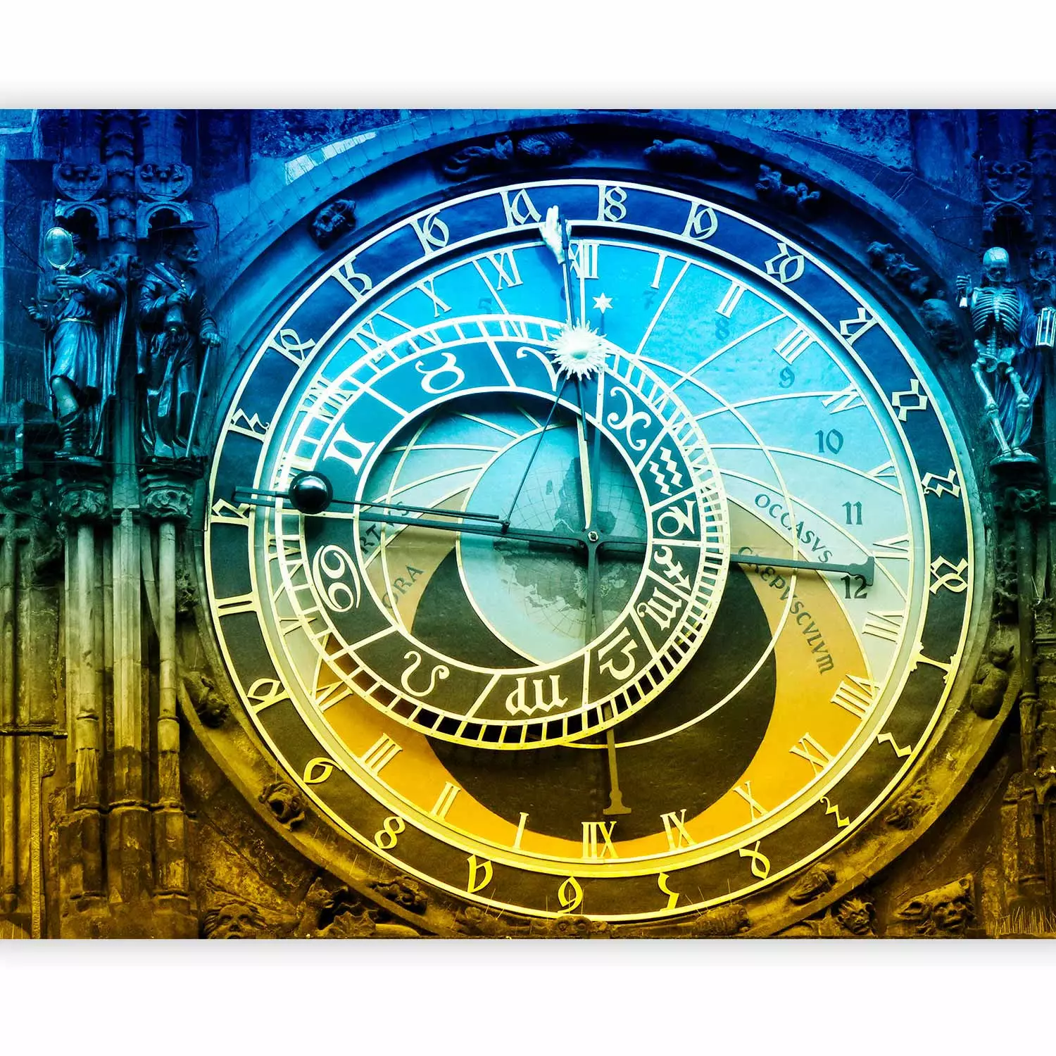 Fotomural El reloj astronomico Praga para pared Otras ciudades tienda bimago