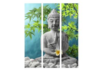 Biombo decorativo Meditating Buddha [Room Dividers]