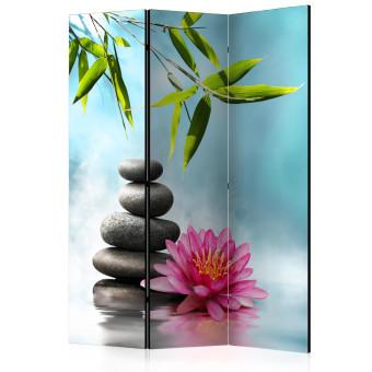 Biombo Water Lily and Zen Stones [Room Dividers]