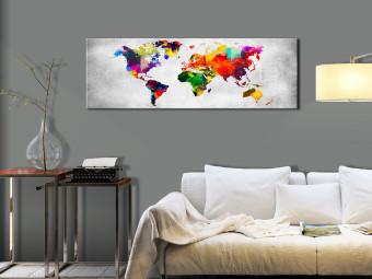 Cuadro decorativo World Map: Coloured Revolution