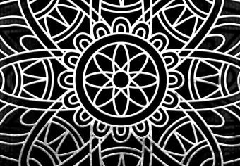 Cuadro moderno Mandala: Grey Depths