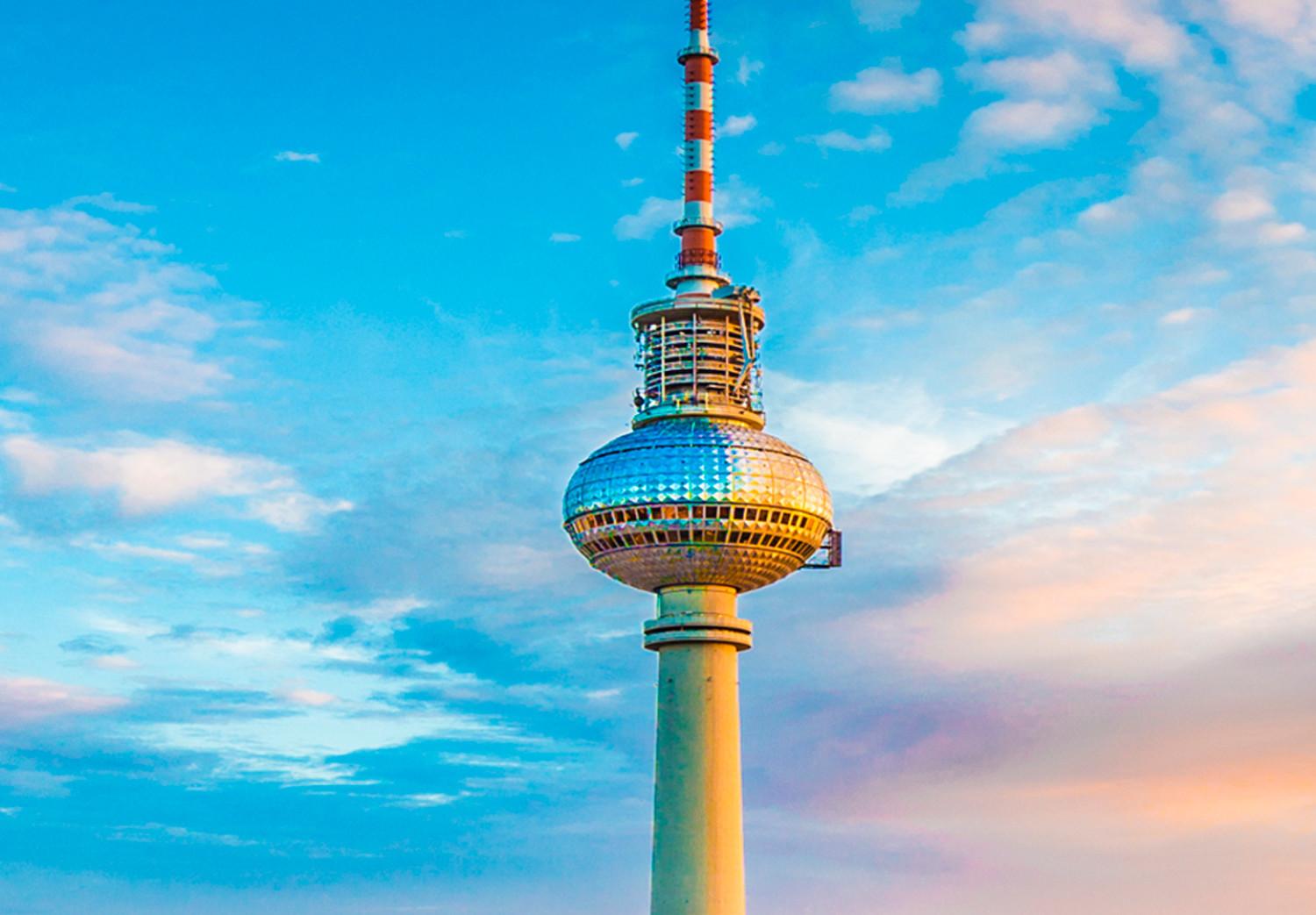 Cuadro decorativo Berliner Fernsehturm Alemania - panorama arquitectónico de Berlín