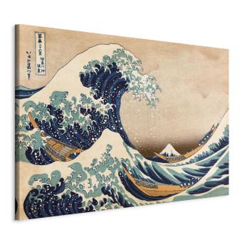 Cuadro The Great Wave off Kanagawa (Reproduction)