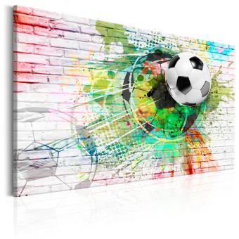 Cuadro moderno Colourful Sport (Football)