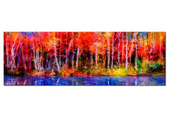 Cuadro decorativo Colorful Autumn Trees