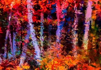 Cuadro decorativo Colorful Autumn Trees