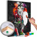  Dibujo para pintar con números Colourful Animals: Lion 127300