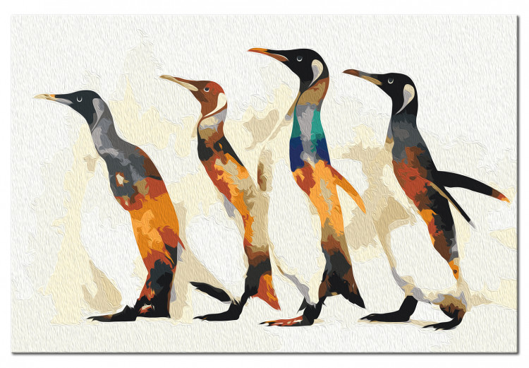 Cuadro para pintar con números Penguin Family 130700 additionalImage 6