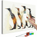 Cuadro para pintar con números Penguin Family 130700 additionalThumb 3