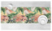 Camino de mesa Rainforest flora - a floral pattern with white flowers and leaves 147210 additionalThumb 5