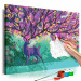 Cuadro para pintar con números Purple Deer 107530 additionalThumb 3