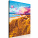 Cuadro numerado para pintar Golden Grasses - Ionian Sea Beach, Pink Clouds and a Sailboat 144530 additionalThumb 5