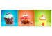 Impresión en metacrílato Sweet Muffins [Glass] 92730 additionalThumb 2