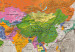 Cuadro Viaje al Desconocido (1 parte) - Mapa Mundial Estilo Retro con Brújula 95930 additionalThumb 4