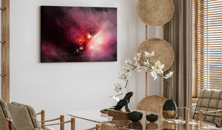 Cuadro en vidrio acrílico Rho Ophiuchi Nebula - The Birth of Stars in a Pink Sky 146440 additionalImage 3