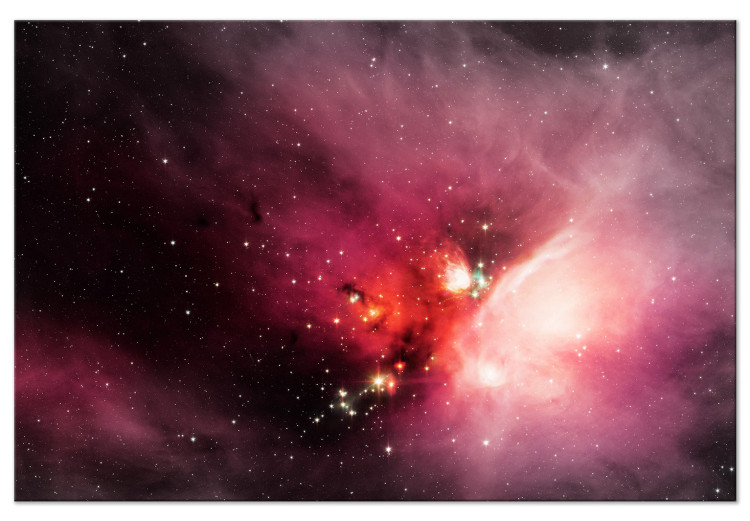 Cuadro en vidrio acrílico Rho Ophiuchi Nebula - The Birth of Stars in a Pink Sky 146440 additionalImage 2