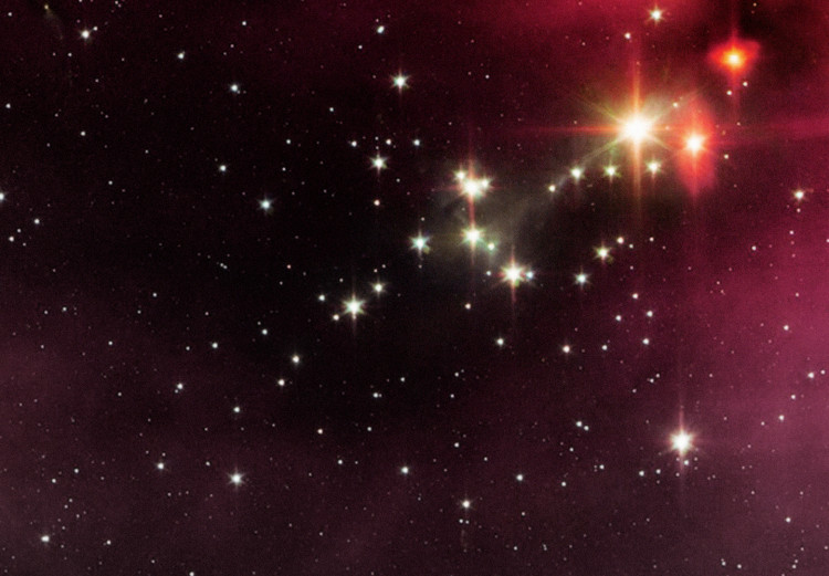 Cuadro en vidrio acrílico Rho Ophiuchi Nebula - The Birth of Stars in a Pink Sky 146440 additionalImage 7